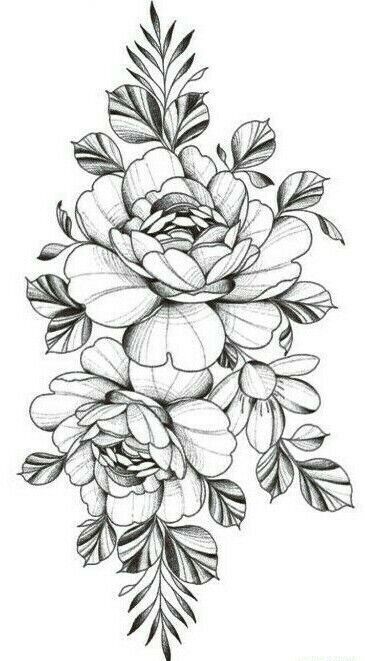 Sexy Flowers Womens Temporary Tattoo Arm Leg Thigh Chest Fake tattoos Sticker
