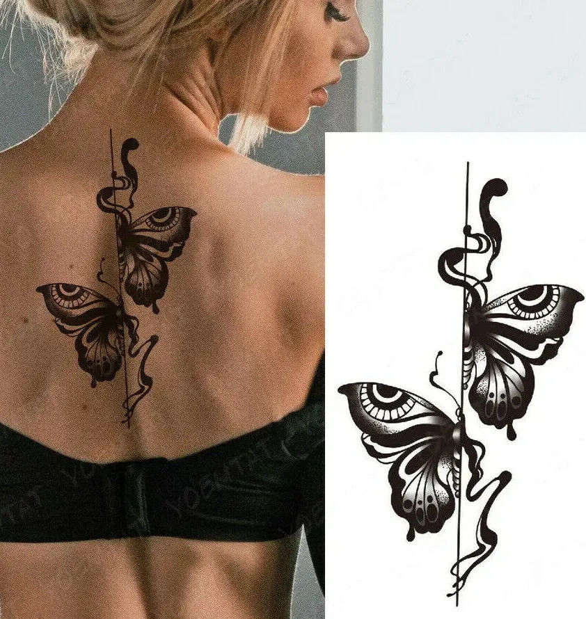 Temporary Tattoos Womens Mens Lion Sexy Flower Fake Waterproof Tattoo Sticker