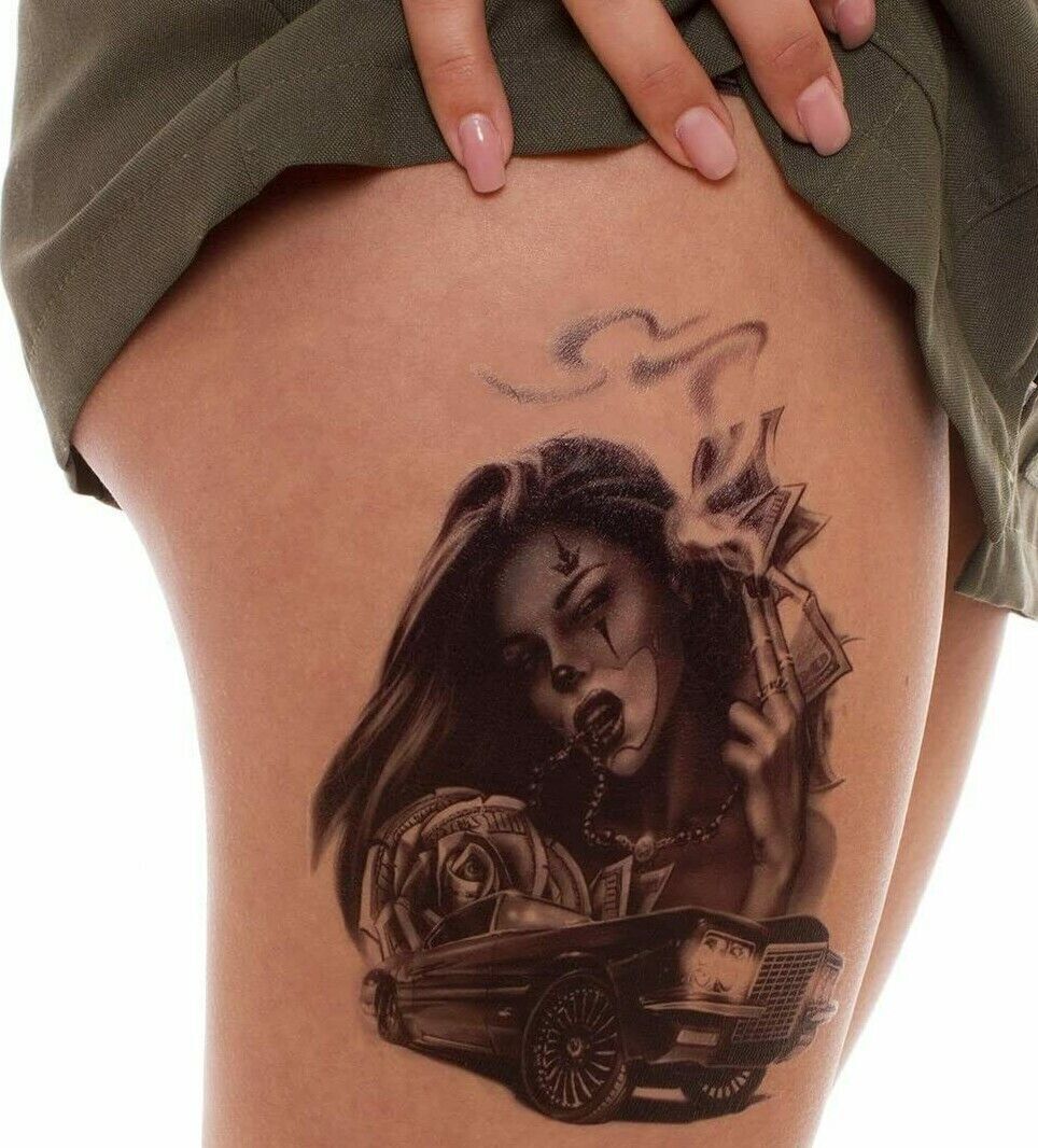 Mens Tattoo Temporary Tattoos Womens Sexy Girl Tattoo Womens Chest Waterproof UK