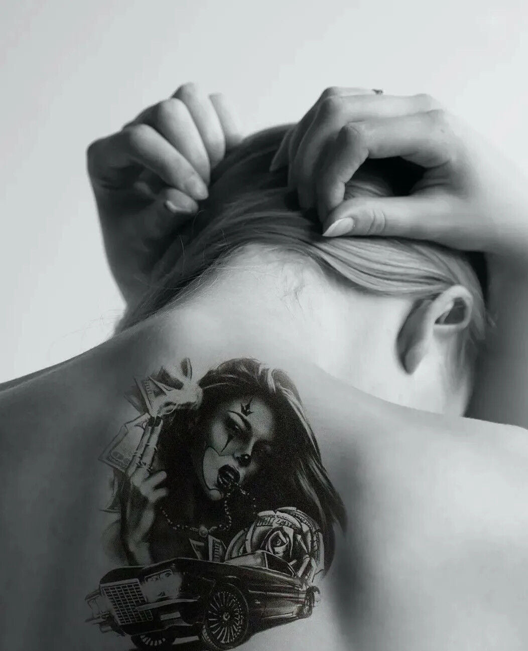 Mens Tattoo Temporary Tattoos Womens Sexy Girl Tattoo Womens Chest Waterproof UK