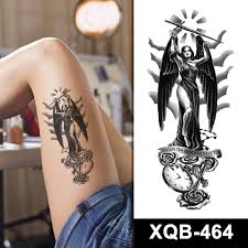 Angel temporary tattoo Wings Heaven Sword Fake Sticker Womens Mens Arm Leg