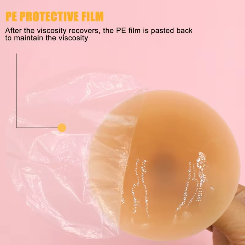Womens Pasties Nipple Cover Silicone Faux Piercing Mens False Pierced Nipples