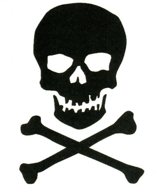 Skull Crossbones Temporary Tattoos Women Mens Kids Tattoo Pirate Party Fun