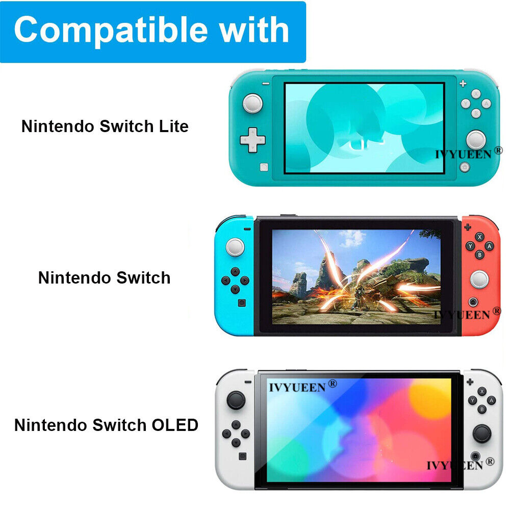 Nintendo Switch Replacement Caps Lite OLED Joy Con Thumb Stick Grips Pads Spares