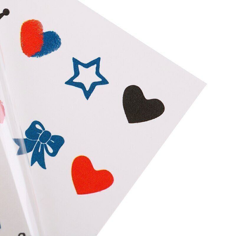 Mini Tattoos Lips Bow Cross Kiss Waterproof Temporary Tattoo Fake Women Men