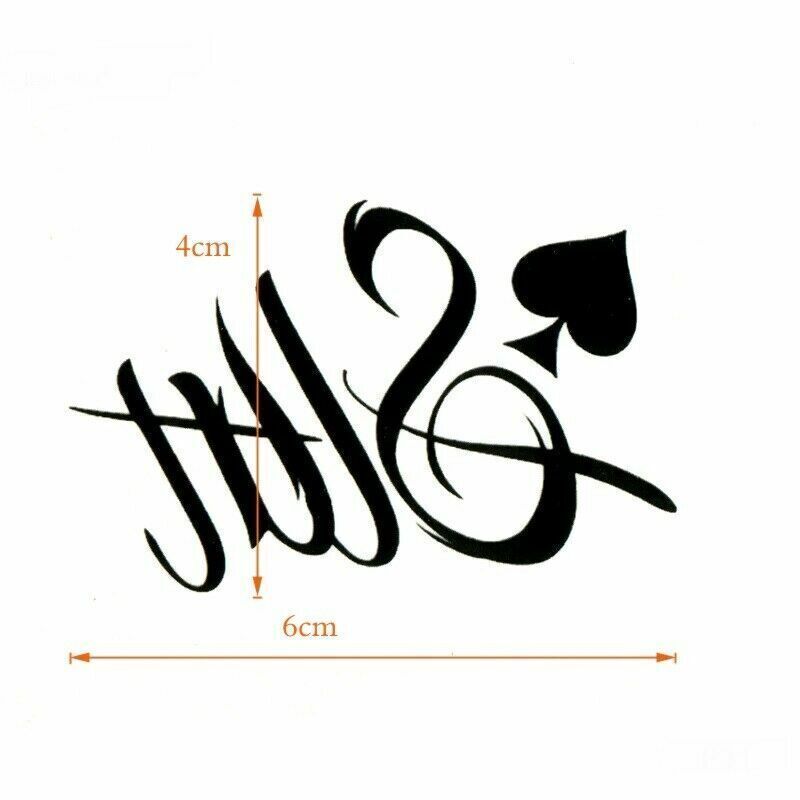 Slut Temporary Tattoo Sticker Fetish Sexy Wife Fake Waterproof Adult Tattoos