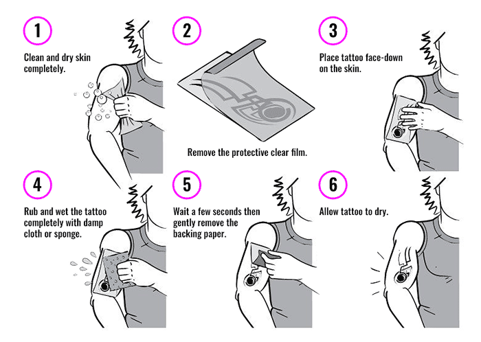 Slut Temporary Tattoo Sticker Fetish Sexy Wife Fake Waterproof Adult Tattoos