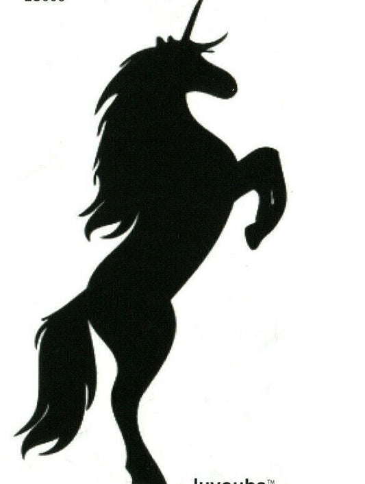 Unicorn Horse Temporary Waterproof Tattoos Women Mens Kids Fake Sticker Arm