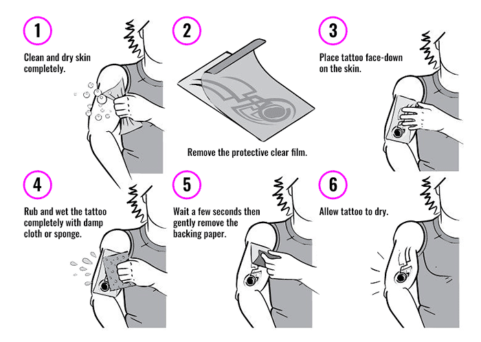 Butterfly Lace Design Temporary Tattoo Womens Arm Fake Sticker Body Thigh Sexy