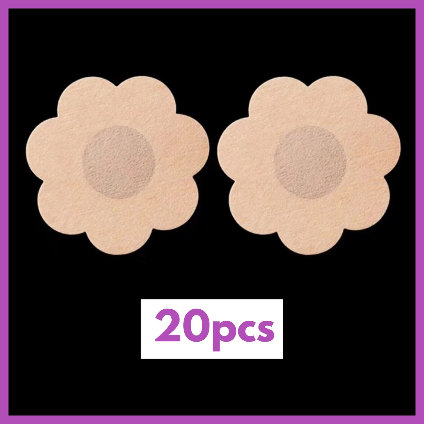 30x Nipple Invisible Breast Covers Pasties Adhesive Stickers No Bra Boob Covers