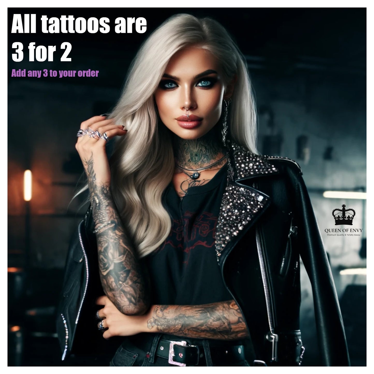 Kiss Lips Tattoos Girls Mens Waterproof Temporary Tattoo Sticker Fake Lipstick