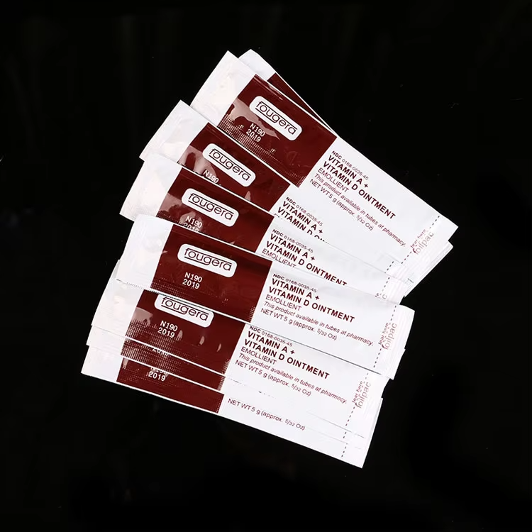 Aftercare Cream Vitamin A D Tattoo Microblading SPMU Ointment Fougera 1-100 pcs