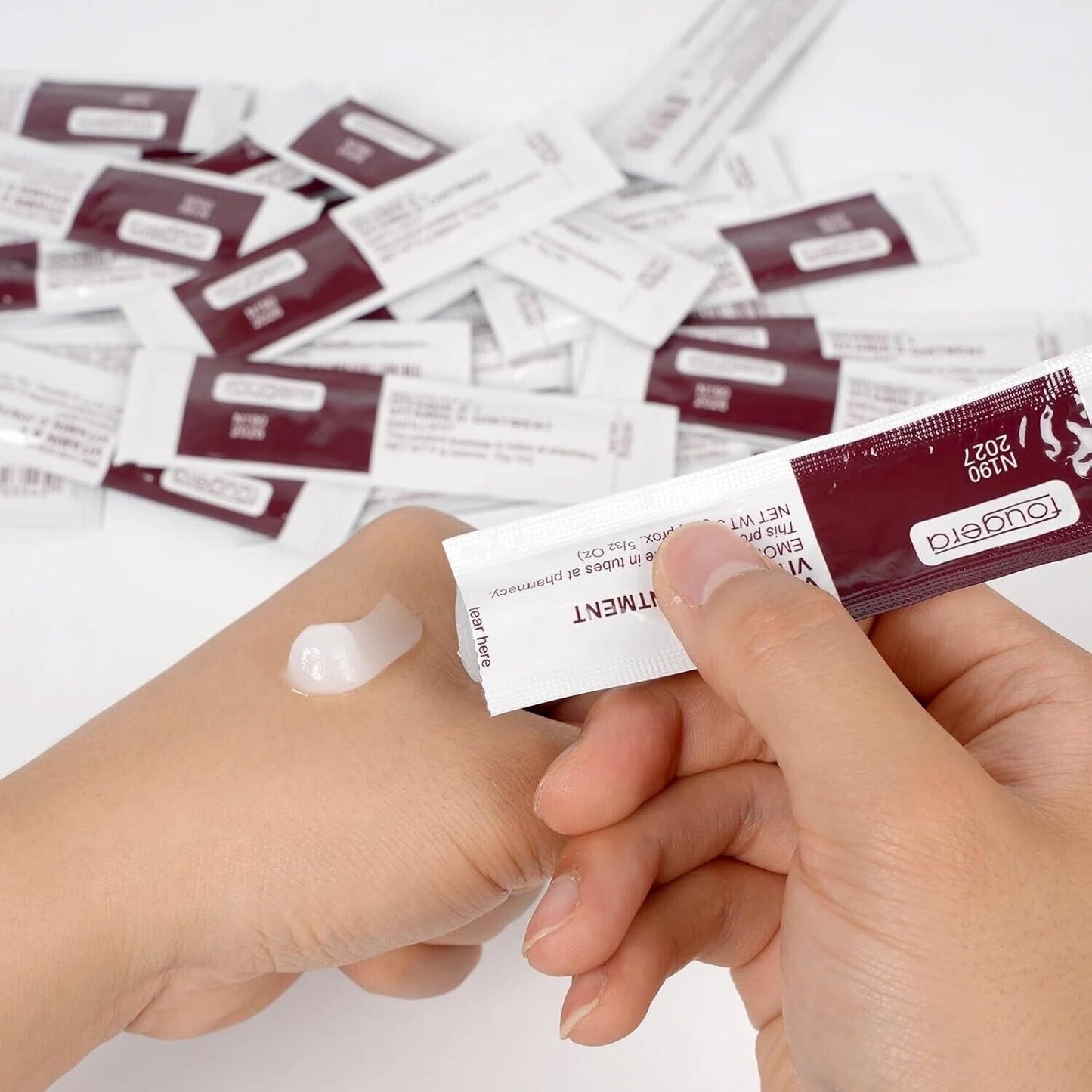 Aftercare Cream Vitamin A D Tattoo Microblading SPMU Ointment Fougera 1-100 pcs