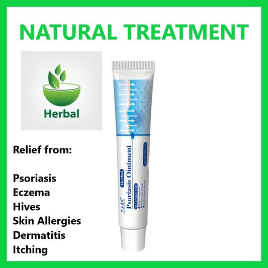 Psoriasis Cream for Dermatitis Eczematoid Eczema Natural Treatment Skin Ointment