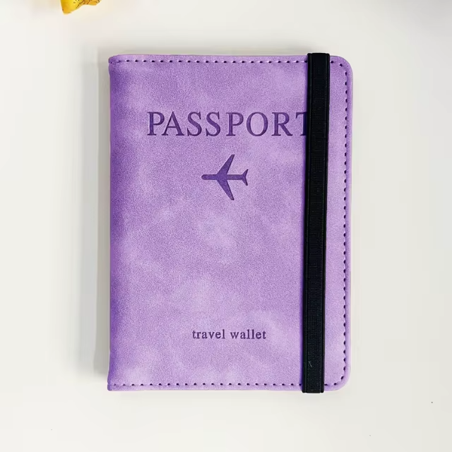 RFID Passport Holder Travel Wallet Passport Organiser Cover Cards PU Leather
