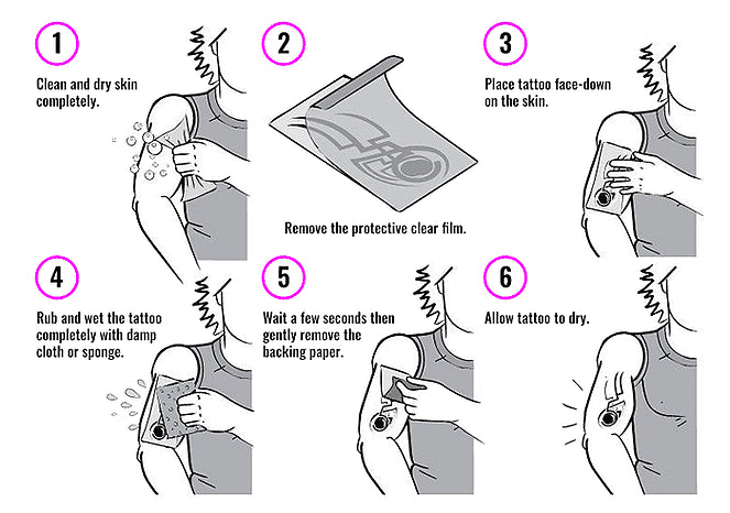 Fire Tiger Temporary Tattoo Waterproof Tattoos Fake Sticker Women Mens Arm Leg