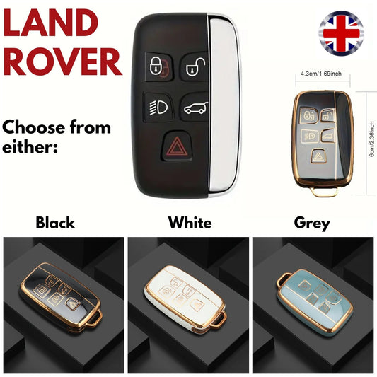 Land Rover Key Fob Case Cover Discovery 4 Range Rover Sport Vogue 5 Button